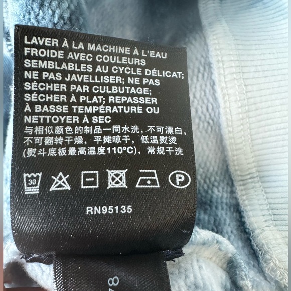 Lafayette 148 NY
Women's Parisian Blue Multi Cotton French Terry Sweatshirt XXL - Picture 6 of 6